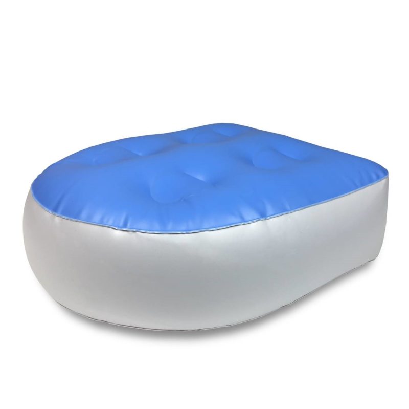 Life Booster Seat filled with water inside a hot tub for added comfort