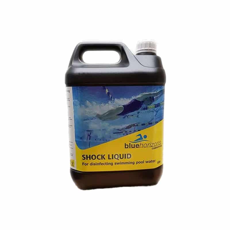 Sodium Hypochlorite (Liquid Shock) 1011 with Calgon 5ltr Wizard Hot