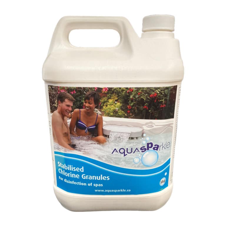AquaSparkle Stabilised Chlorine Granules 5KG Wizard Hot Tubs