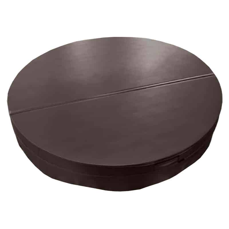 2 Metre (78.5'') Round Mahogany Standard Hot Tub Cover